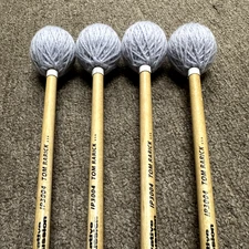 Innovative Percussion IP3004 Hard, Birch, Tom Rarick, Marimba Mallets-MINT