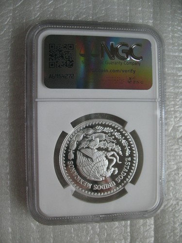 Moneda de Plata Prueba Libertad México 2024 1/2 Onza NGC PF69 - Imagen 4 de 4