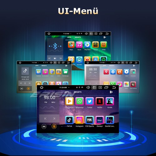 8,4" 4+64GB Android 14 DAB+ Bluetooth Autoradio GPS CarPlay WiFi PORSCHE CAYENNE - Bild 16 von 19