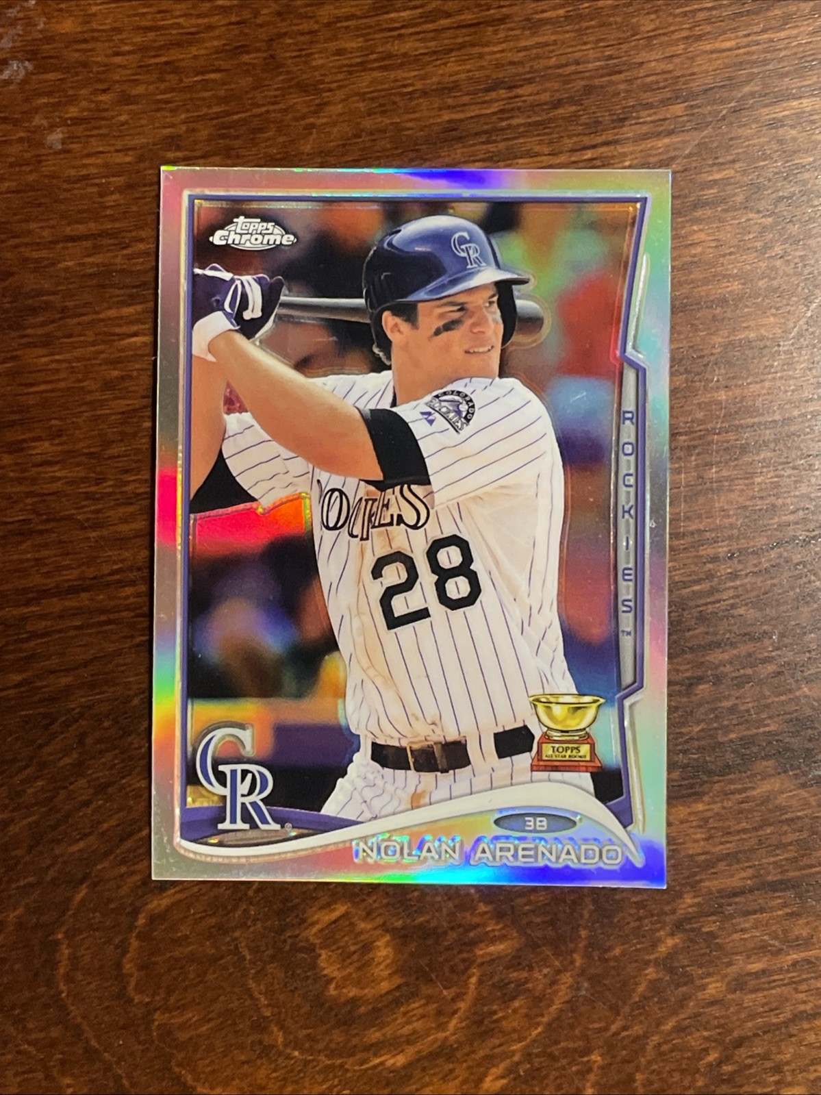 2014 Topps Chrome Refractor Nolan Arenado #216 Rookie Cup