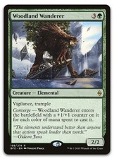 Woodland Wanderer #198 (LP) Battle for Zendikar BFZ Magic MTG
