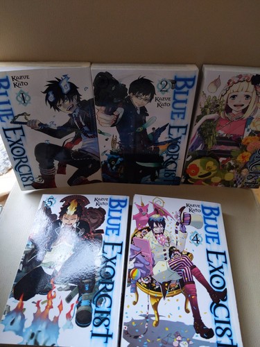 Blue Exorcist 1-5 Manga Books (Spanish) by Kazue Kato - Picture 2 of 2