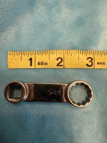 Snap-On Tools USA FRES18 3/8" Drive SAE #18, 9/16" Hex, SPLINE Torque Adapter - Bild 3 von 4