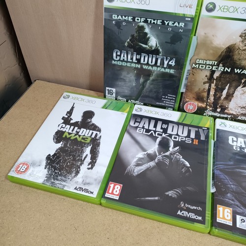 Call of Duty Games Bundle for Xbox 360 x7 Games Total Black Ops Modern Warfare - Picture 8 of 9