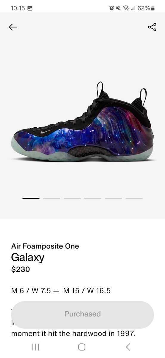 Nike Air Foamposite One Galaxy | eBay Nike Air Foamposite One Galaxy | eBay