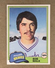 1981 Topps Traded - Bob Walk - #853 - Atlanta Braves  - NrMt+