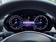 LCD 12.3" Digital Instrument Cluster Carplay For Benz W166/X166/ML/GL/GLE/GLS