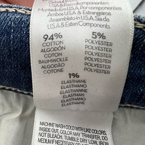 Mother The Mid Rise Dazzler Ankle Fray Weekend Warrior Size 26 Distressed - Picture 11 of 12