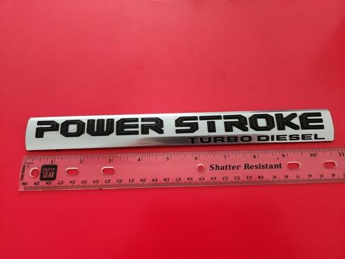 2017-2019 FORD F-250 F-350 F-450 POWER STROKE TURBO DIESEL EMBLEM BADGE OEM 2019 - Bild 4 von 5