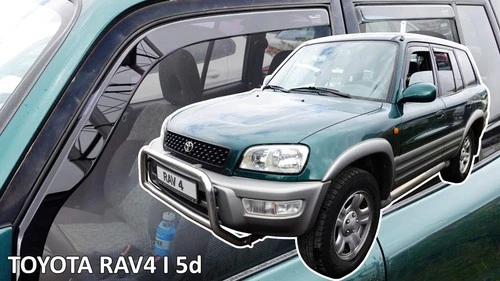 For TOYOTA RAV4 I XA10  1994 - 2000   5.doors Wind deflectors 4.pc  HEKO  29694