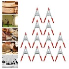 Metal Spring Clamps 12 Pack 4 Inch Clips for Woodworking and Creative Projects