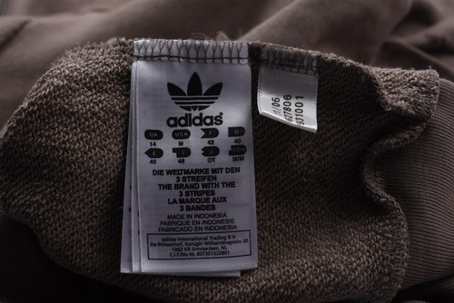 Damen Adidas Originals Tight-Knit Beige Langarm Kragen Pullover Größe M - Bild 4 von 5