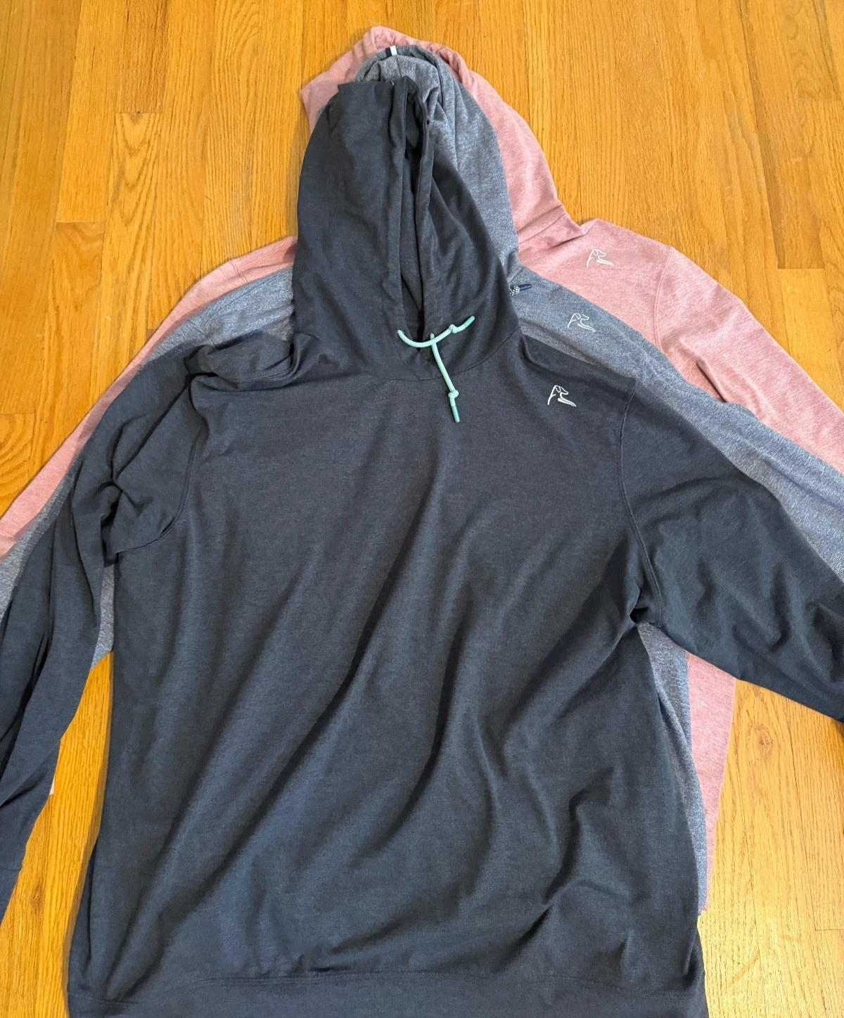 3 Rhoback Hoodies XXL