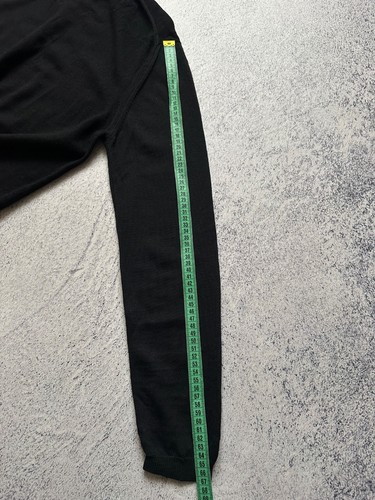 Vintage Versace Versus Lana Wolle Schwarz Herren Pullover Gr. 48 Archiv 90er - Bild 17 von 19