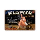 Greg Hildebrandt's American Beauty Vintage Metal Sign Home Decor