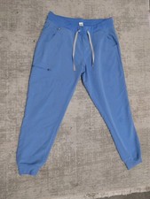 Figs Technical Collection Blue Jogger Scrubs Sz Large.  50