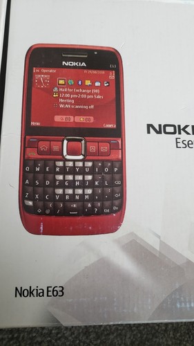 New Nokia E63 (Unlocked) Mobile Phone Boxed Blue - Picture 3 of 4