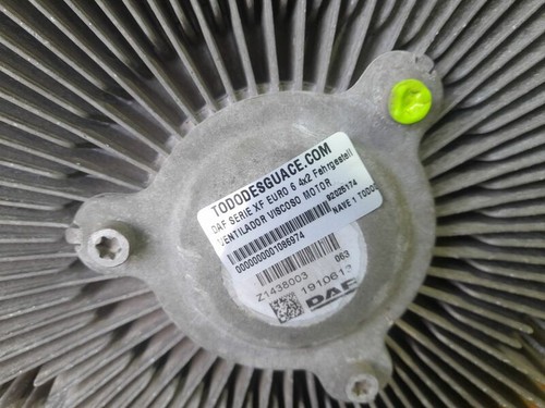 1910613 motor fan for DAF XF (EURO 6) 4X2 FAHRGESTELL SPACE-CAB 2013 1086974 - Picture 3 of 15
