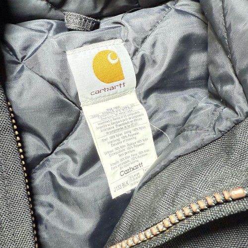 Carhartt Jacket Mens XL Black Yukon Extreme Arctic Quilt Active J133 BLK - Picture 3 of 6