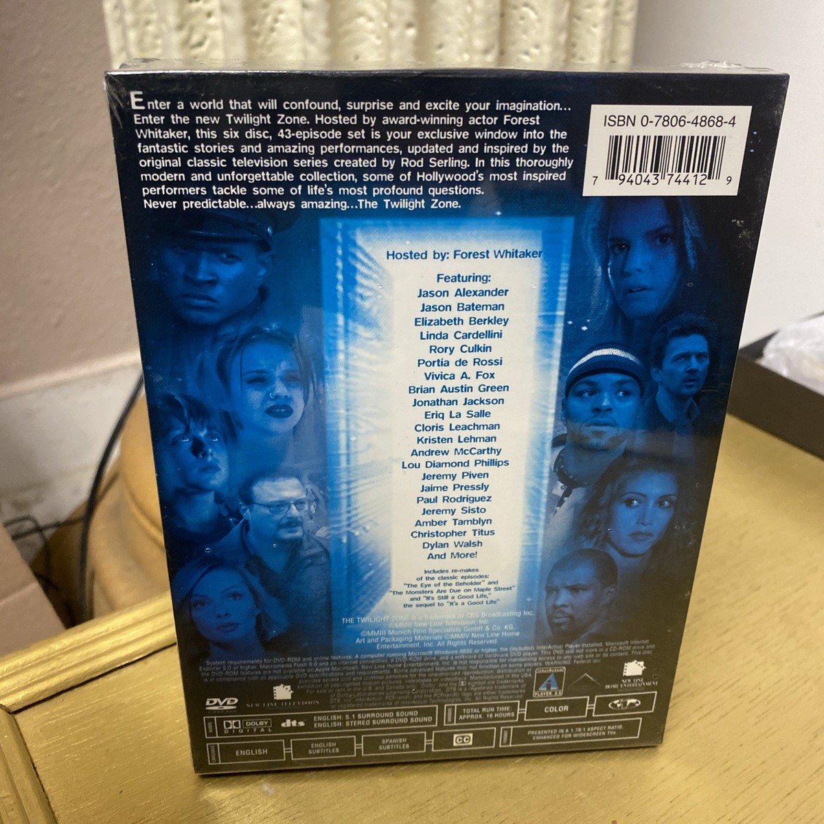 The Twilight Zone (2002) (DVD, 2004, 6-Disc Set) for sale