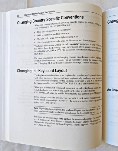 Microsoft MS Dos 6.22 Concise User's Guide Windows PC Microsoft OS - Bild 10 von 15