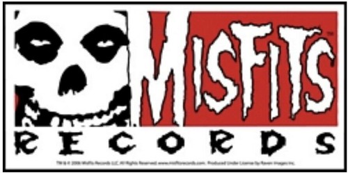 Pegatina de vinilo Misfits Records Fiend M006S - Imagen 1 de 2