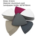 Delta Schleifdreiecke 90 x 90 x 90 mm Schleifpapier Deltaschleifer Klett