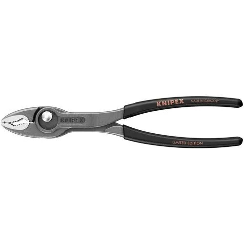 KNIPEX Slip Joint Pliers 200mm Christmas Limited Edition Black and Bronze 270g - Picture 2 of 16