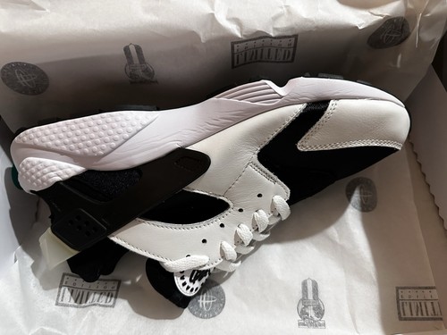 Nike Air Huarache Para hombres DD1068-001 Zapatos Atléticos de caña baja, Negro/Blanco, Talla 9 - Imagen 5 de 12