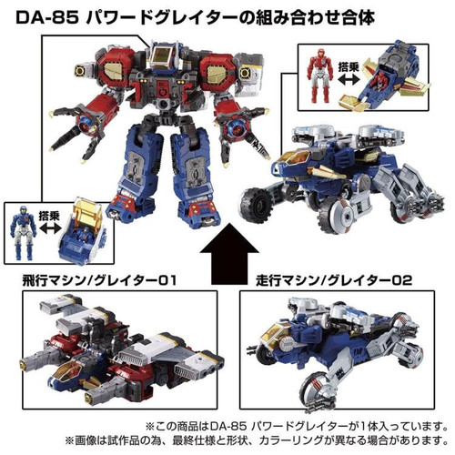 DA-85 Powered Greater | Diaclone Reboot Takara Tomy Import - Picture 3 of 8