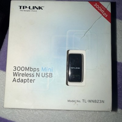 TP-LINK WiFi Dongle 300 Mbps Mini Wireless Network USB Wi-Fi Adapter for PC Desk