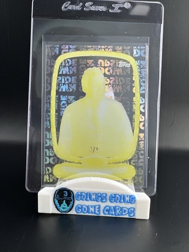 2025 SAM OWENS TOPPS HIGH-TEK STRANGER THINGS Upside Down Yellow Printing Plate