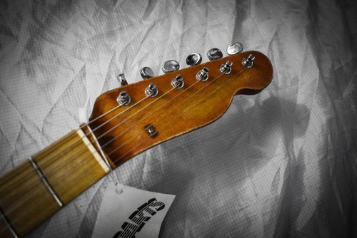 Guitarra Completa Calidad Francis Rossi Early Green Tele Partscaster Hecho a Orden - Imagen 9 de 12