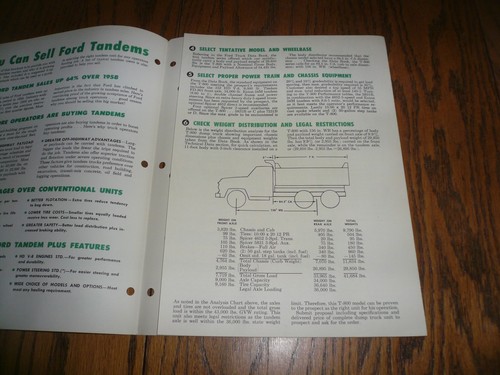 Ford Newsletter 1959 información 6 consejos para vender tándems julio vol 59 HT4-L7A - Imagen 3 de 4