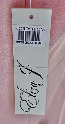 Eliza J Damen hellrosa Rouge ärmellos Spalte formeller Abend gerafftes Kleid 12 - Bild 19 von 23