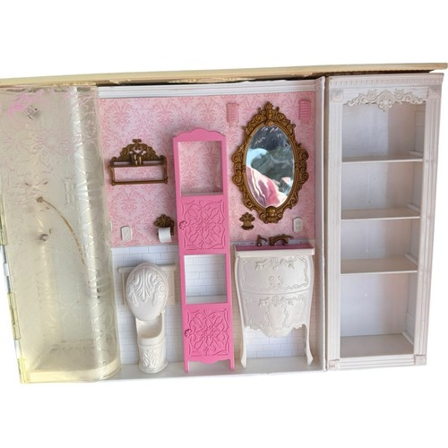 Bratz World House Playset Foldable Home Kitchen Living Bathroom & Bedroom Rare - Picture 7 of 24
