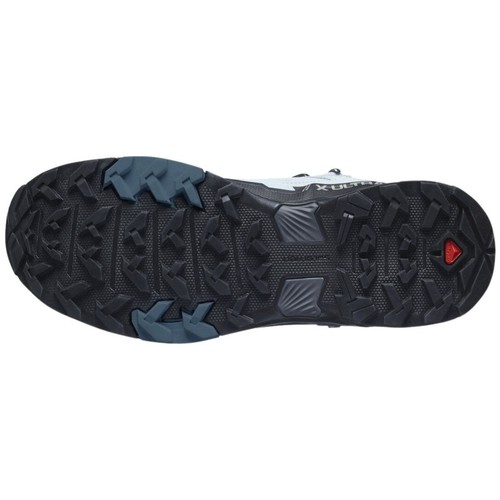 Open Box Salomon X Ultra 4 Mid Gore-Tex Women's Hiking Boots, Quarry/Black/Legio - Picture 6 of 10