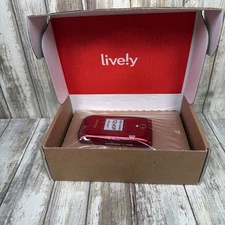 Lively Jitterbug Flip2 Cell Phone for Seniors - Red New