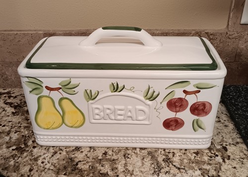 Ceramic Bread Box By CGK China. Made In Taiwan - Bild 5 von 10