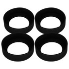  4 Pcs Babyflaschenbezug Silikonisolierungspad Silikonschutzhülse