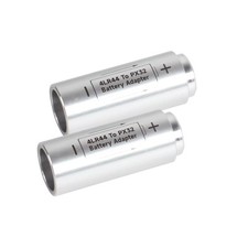 Precision 4LR44 to PX32 Battery Adapter Hard Anodized CNC Aluminum for Yashica