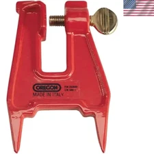 Portable Red Chainsaw Filing Vise - Ideal Stump Solution for Tree Professionals