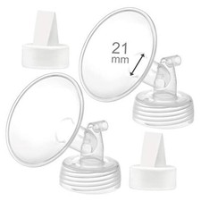 and Duckbill Valve Compatible with Spectra S1 Spectra 21mm Flange White Valve