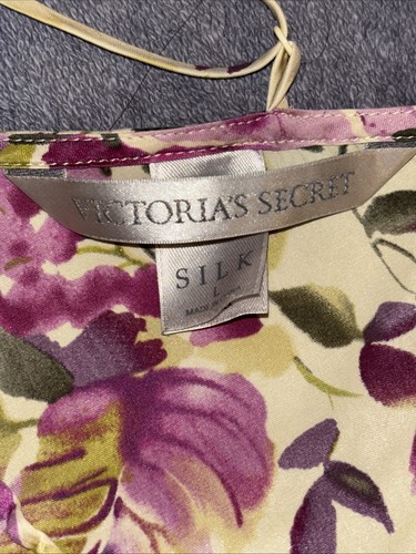 Y2K Victoria’s Secret LSilk Watercolor Floral Vintage Slip Dress Fairy 1990s - Bild 10 von 19