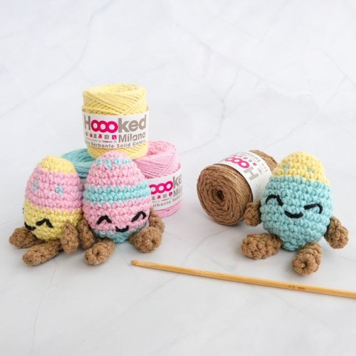 DIY Crochet Kit Happy Hoppy Easter Eggs PAK286 - Bild 3 von 7