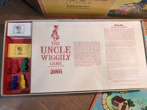 Vintage 1967 The Uncle Wiggly Spiel - vollständig & in gutem Zustand - Made in USA - Bild 2 von 5