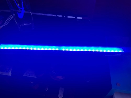 New: Reef Brite Actinic Blue XHO LED Strip Light - 36 Inch - Marine Fish Tank