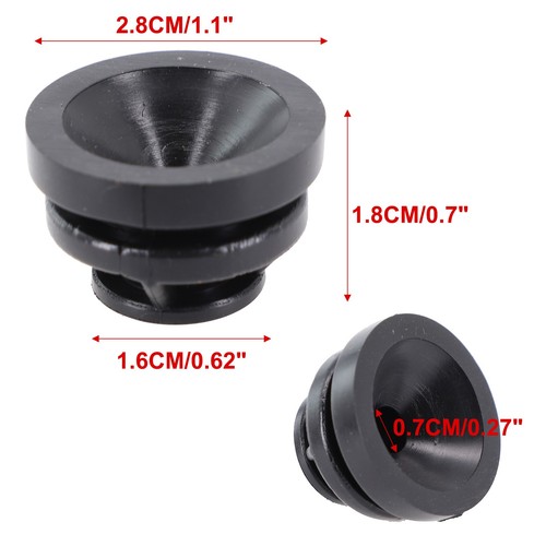 Black Rubber Engine Cover Mount for Mazda 2 3 6 CX3 CX5 P301 10 238 P30110238 - Picture 9 of 19