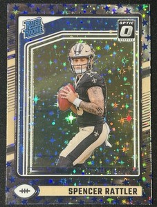 2024 Panini Optic #289 SPENCER RATTLER Stars Prizm Holo Rated Rookie RC
