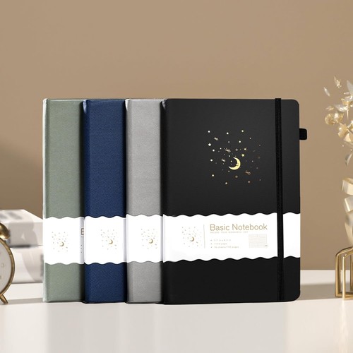 Cuaderno de diario forrado CAGIE para trabajo, cuaderno de tapa dura diarios para escribir con - Imagen 6 de 9